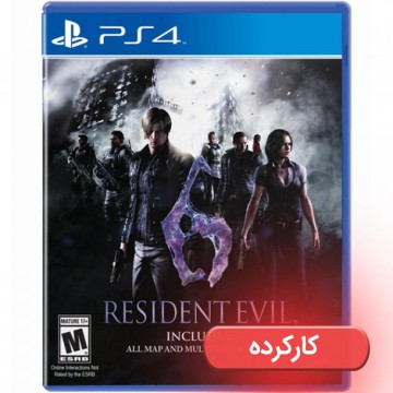 Resident Evil 6 - PS4 -کارکرده